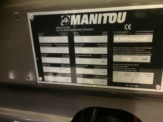Chariot élévateur gaz Manitou MI_35_G_S2